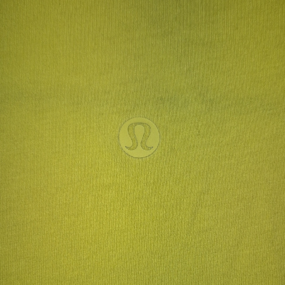 Lululemon Athletica Bright Yellow Short Sleeve Tee - Picture 3 of 8
